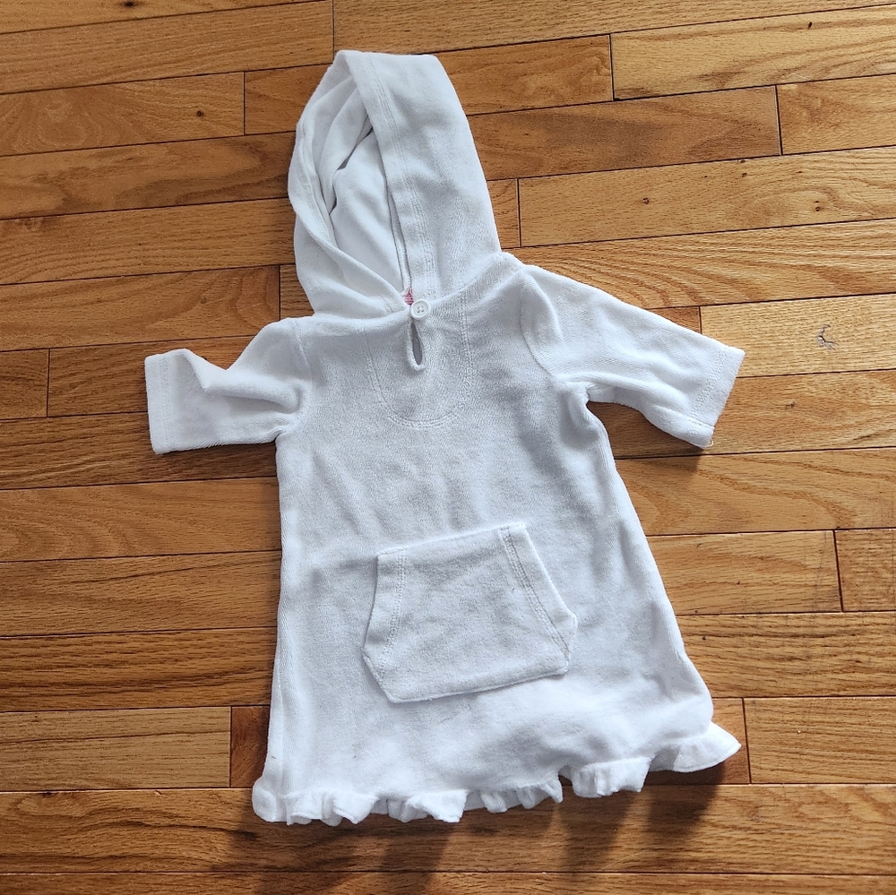 Kids swim cover up dress